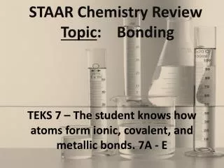 STAAR Chemistry Review Topic : Bonding