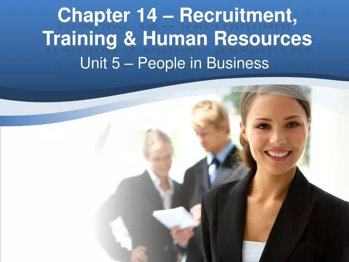 chapter 14 recruitment training human resources