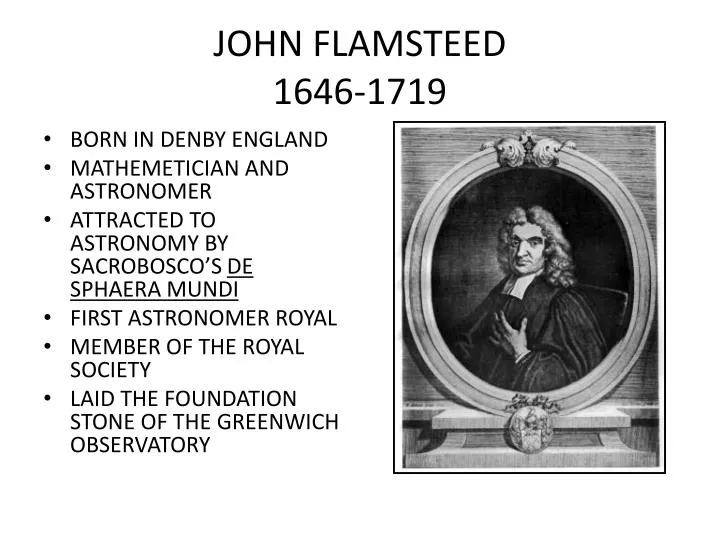 john flamsteed 1646 1719