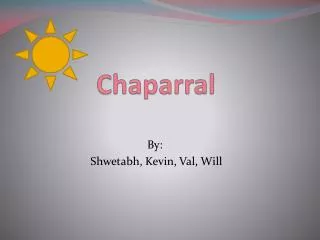 Chaparral