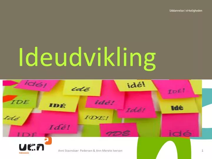 ideudvikling