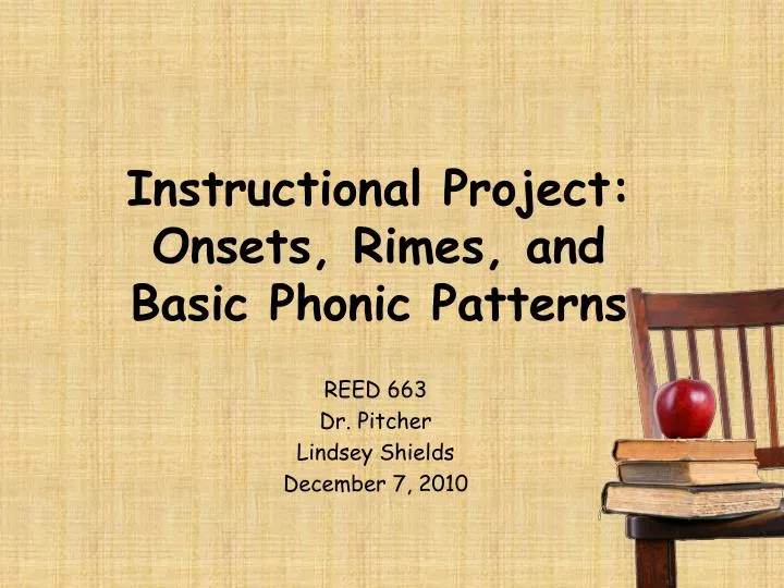 instructional project onsets rimes and basic phonic patterns