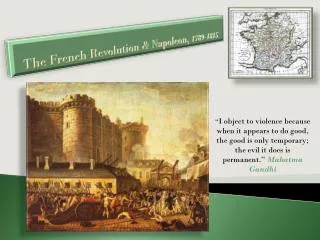 The French Revolution &amp; Napoleon, 1789-1815