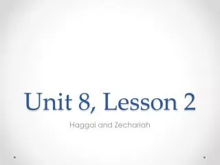 Unit 8, Lesson 2