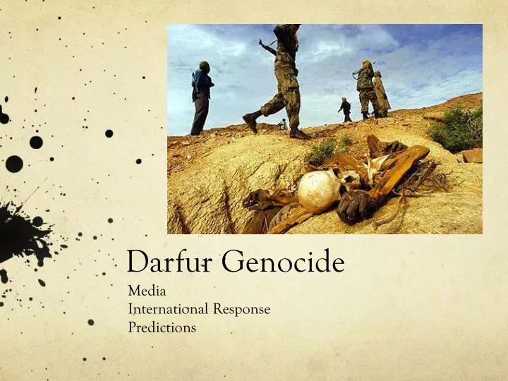 darfur genocide