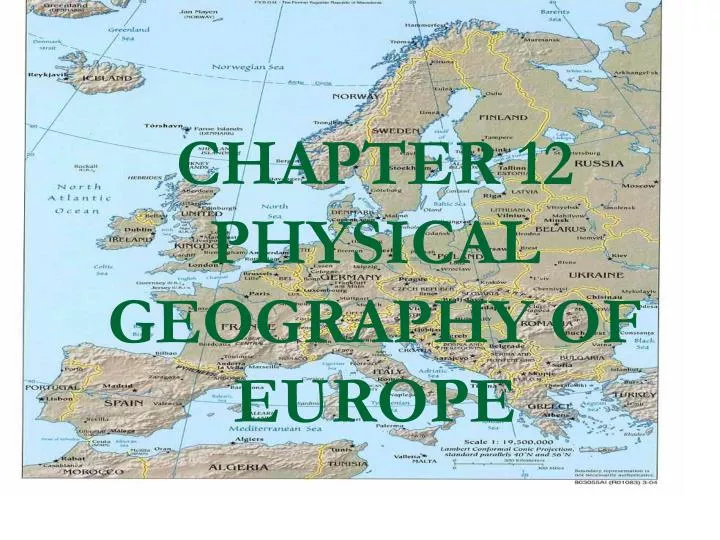 chapter 12 physical geography of europe