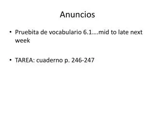 anuncios