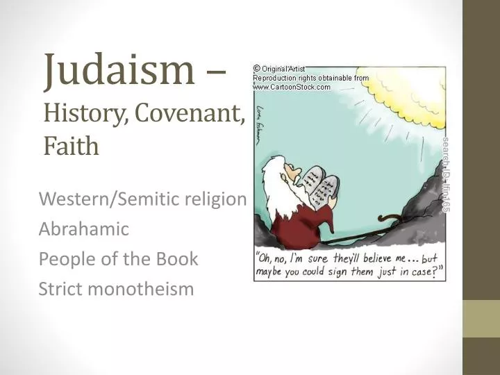 judaism history covenant faith