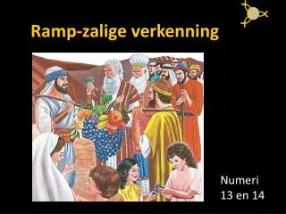ramp zalige verkenning