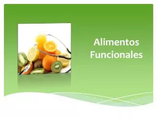 alimentos funcionales