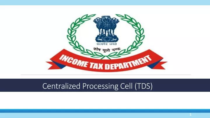 centralized processing cell tds