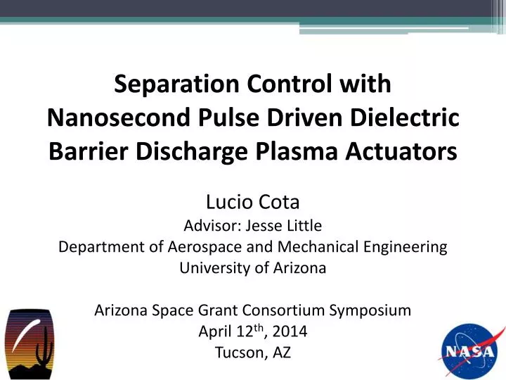 separation control with nanosecond pulse driven dielectric barrier discharge plasma actuators