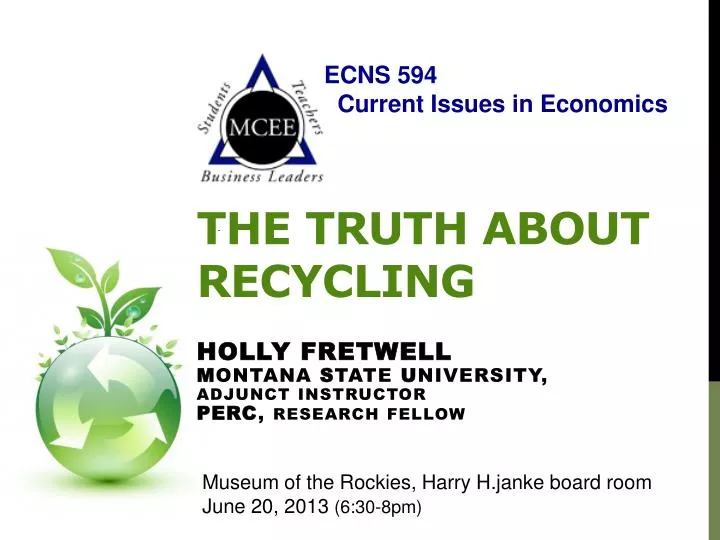 the truth about recycling
