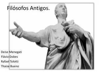 fil sofos antigos