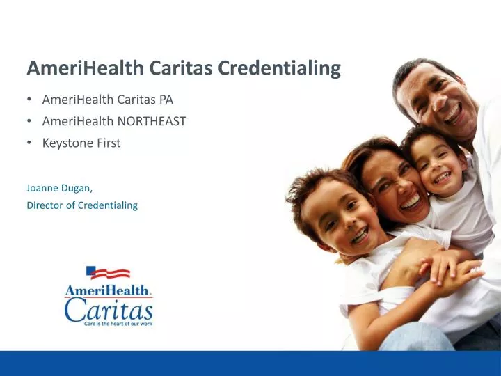 amerihealth caritas credentialing