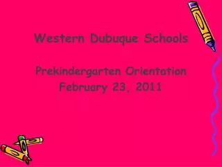 Western Dubuque Schools