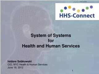 System of Systems for Health and Human Services