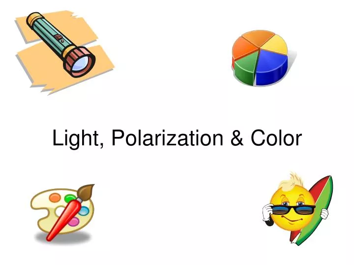 light polarization color