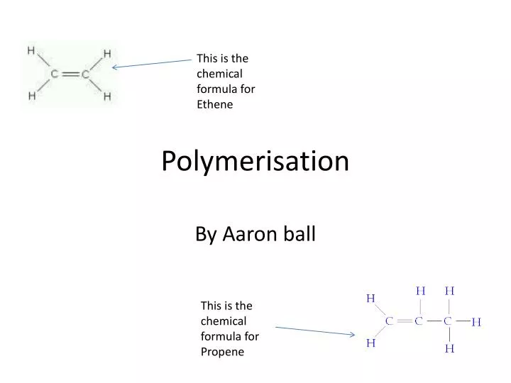 polymerisation