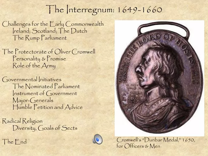the interregnum 1649 1660
