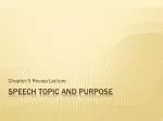 Discovering Effective Speech Topics: From Brainstorming to Audience Analysis - slide 1