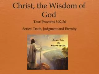 Christ, the Wisdom of God