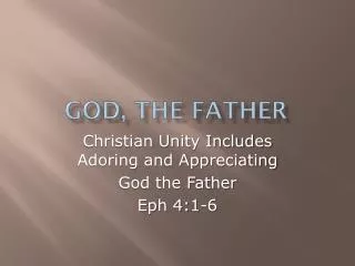 god the father