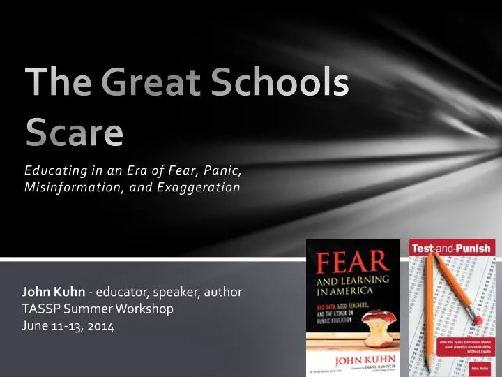 the great schools scare