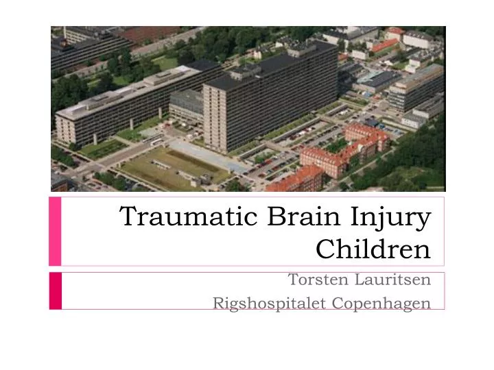 traumatic brain injury children