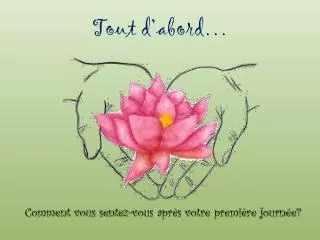 tout d abord
