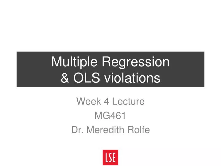 multiple regression ols violations