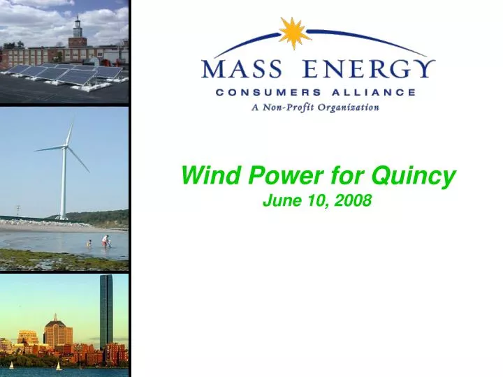 wind power for quincy june 10 2008