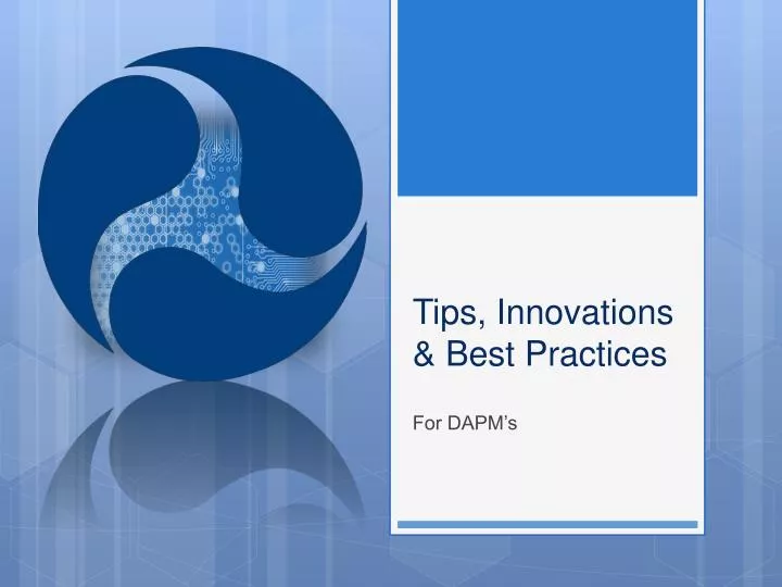 tips innovations best practices