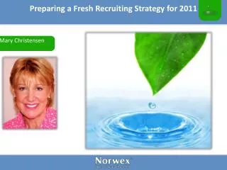 preparing a fresh recruiting strategy for 2011