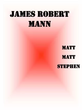 James Robert Mann
