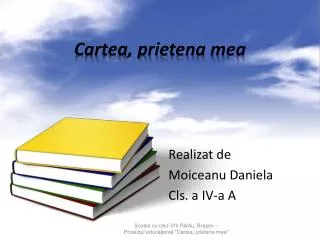 cartea prietena mea