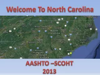 Welcome To North Carolina