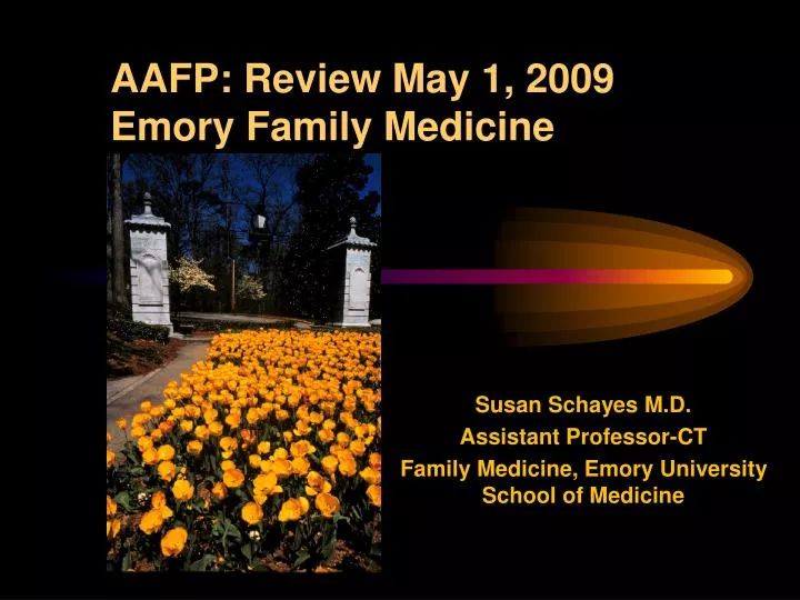 aafp review may 1 2009 emory family medicine