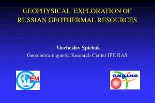 GEOTHERMAL RESOURCES OF RUSSIA