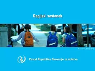 regijski sestanek