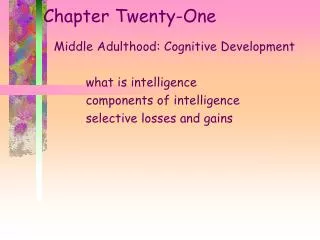 Chapter Twenty-One