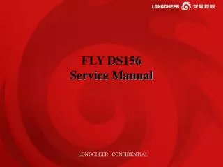 FLY DS156 Service Manual