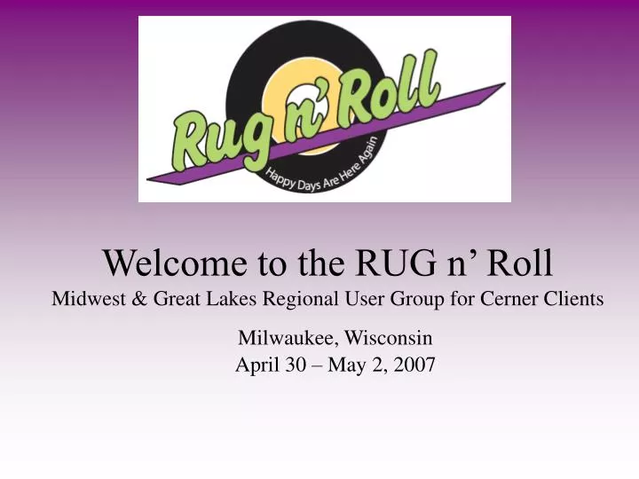 welcome to the rug n roll midwest great lakes regional user group for cerner clients