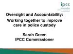 IPCC Role - slide 1