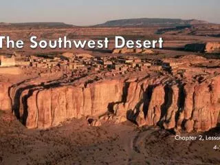 The Southwest Desert