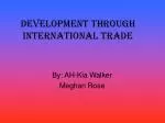 Development through International Trade - slide 1