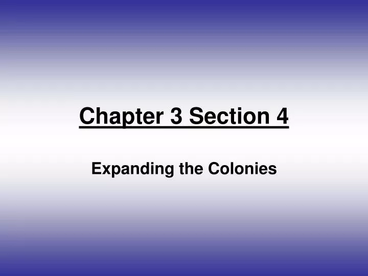 chapter 3 section 4