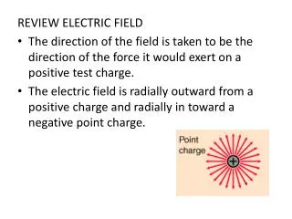 REVIEW ELECTRIC FIELD