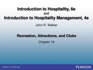 Recreation, Attractions, and Clubs