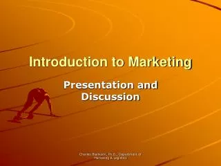 Introduction to Marketing